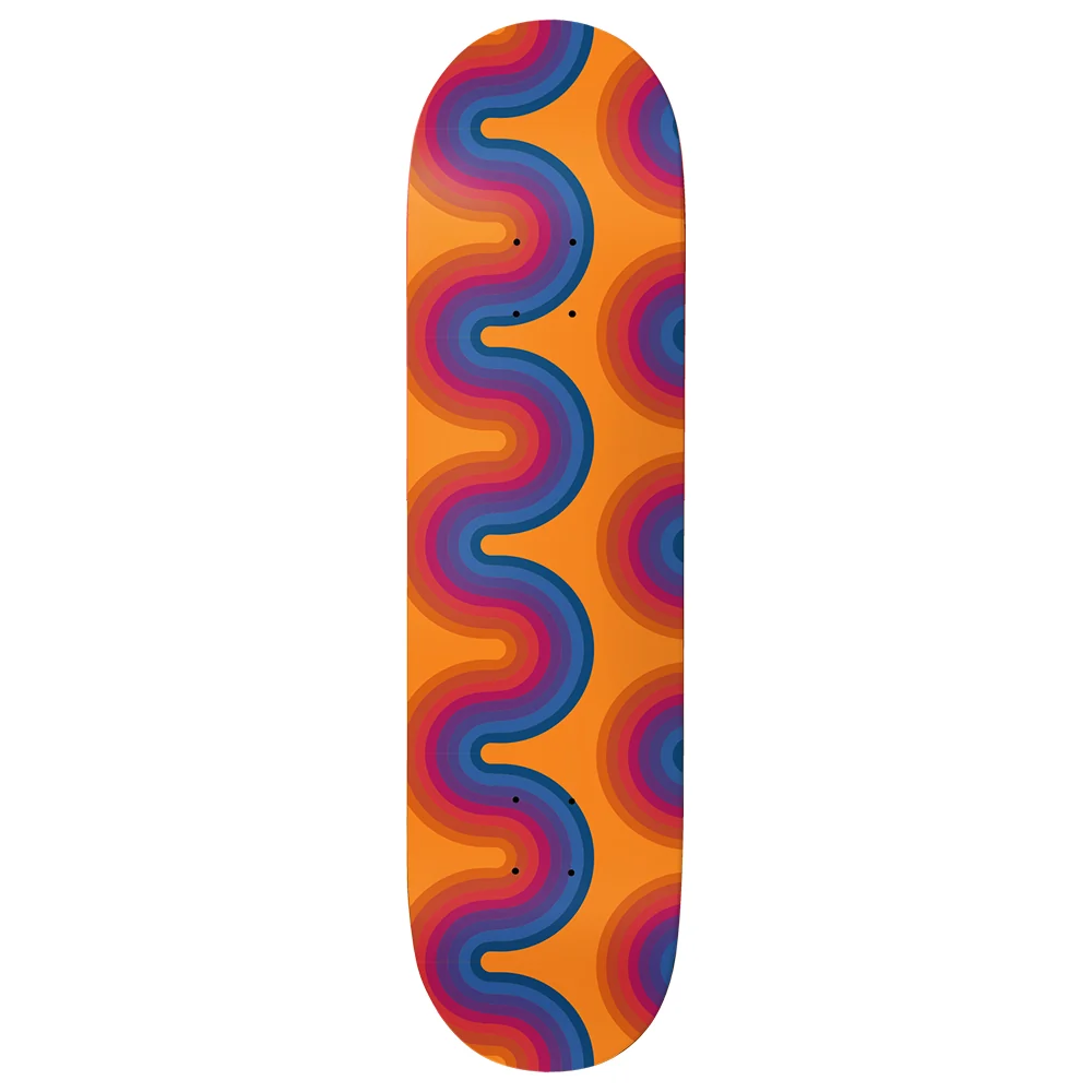 CallMe917WavyOrangeSlickSkateboardDeck-8_1024x1024@2x Call me 917 - Wavy Orange Slick - 8.18 - Image 1