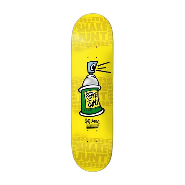 ShakeJunt-Lenoce-Props-STRAIGHT-600x600 Shake Junt Lenoce Props Skateboard Deck Yellow 8.25 - Image 1