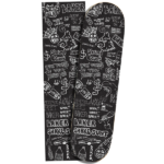 Skake Junt Rekinize Baker Grip Tape Sheet Black White 9x33